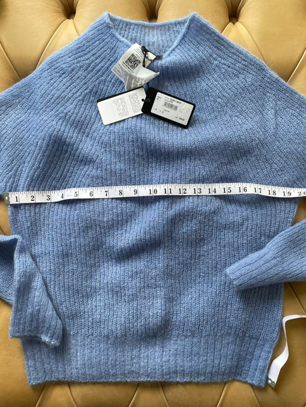 Emporio Armani Mohair Sweater Sz Small - Picture 4 of 9